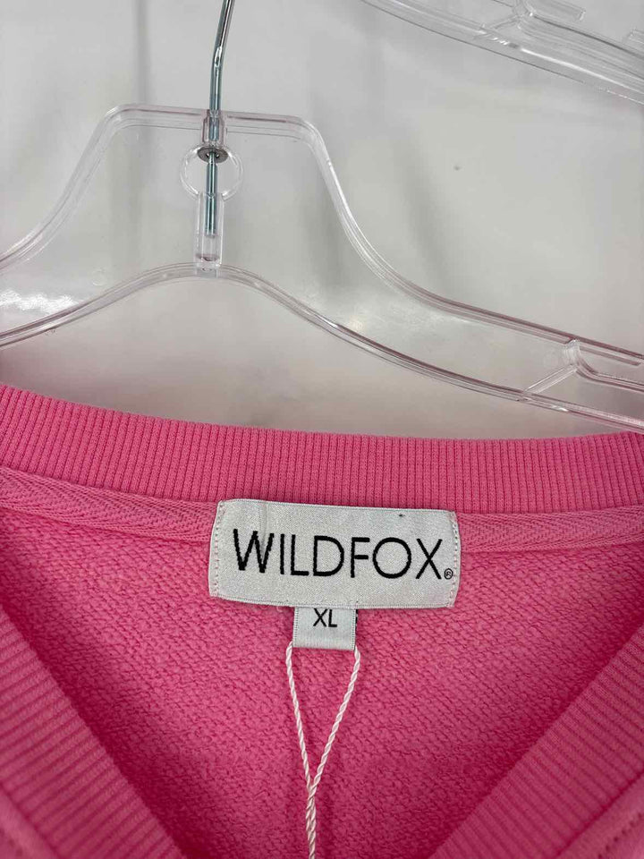 Size XL WILDFOX Pink Sweater