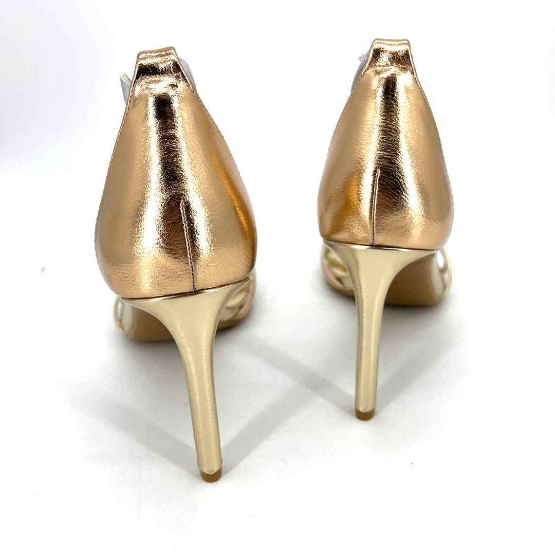 Shoe Size 6.5 ROUGE Gold Sandals