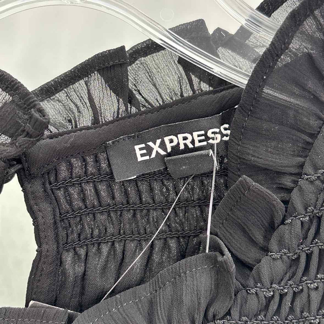 Size L EXPRESS Black Shirt