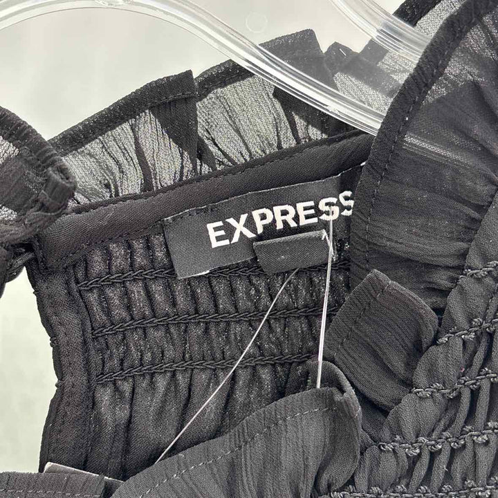 Size L EXPRESS Black Shirt