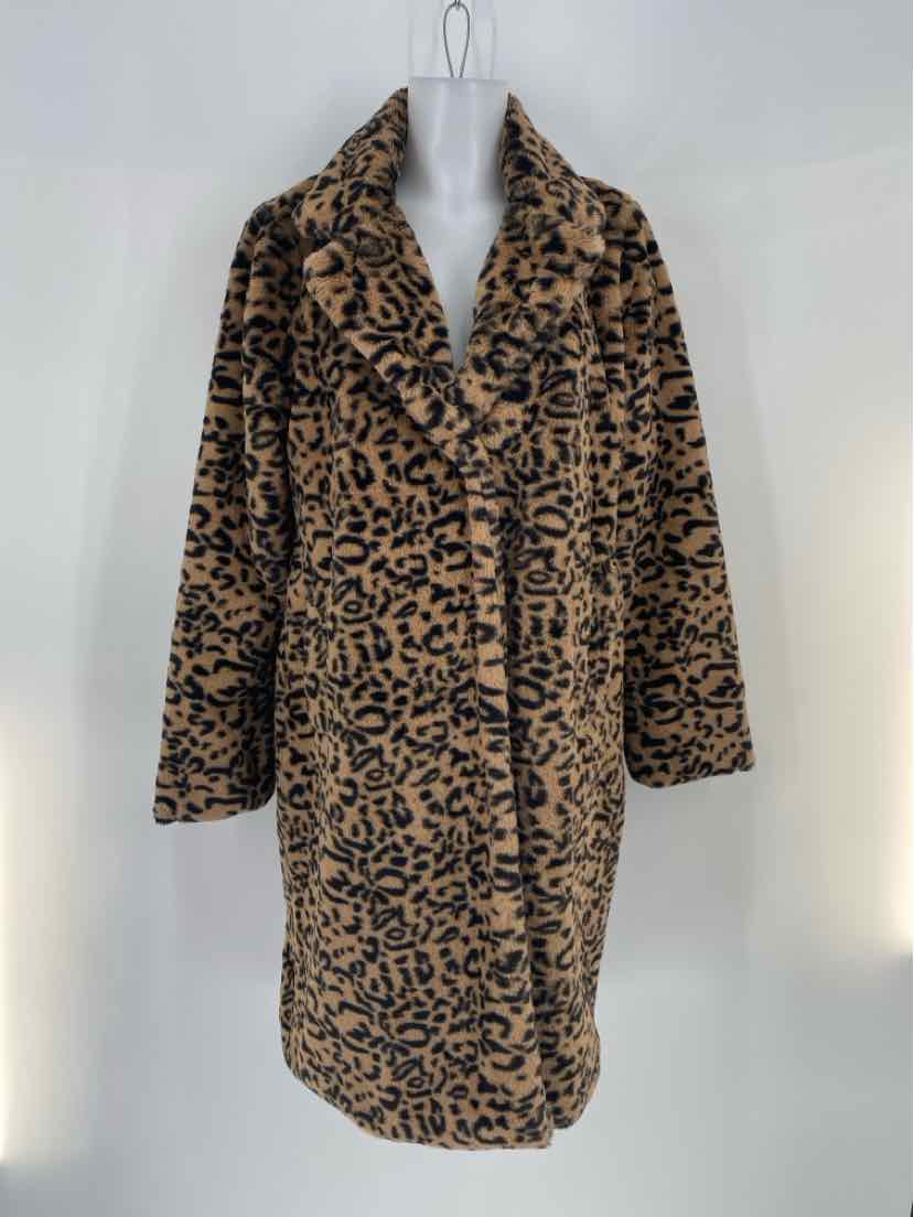 Size M WINDSOR Brown Print Jacket