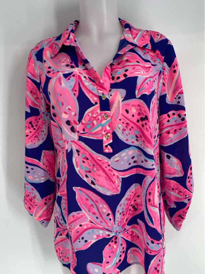 Size M Lilly Pulitzer Pink Shirt