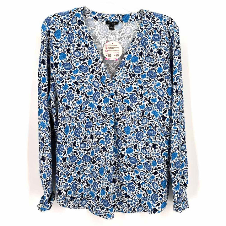 Size M Ann Taylor Multi-Color Knit Shirt