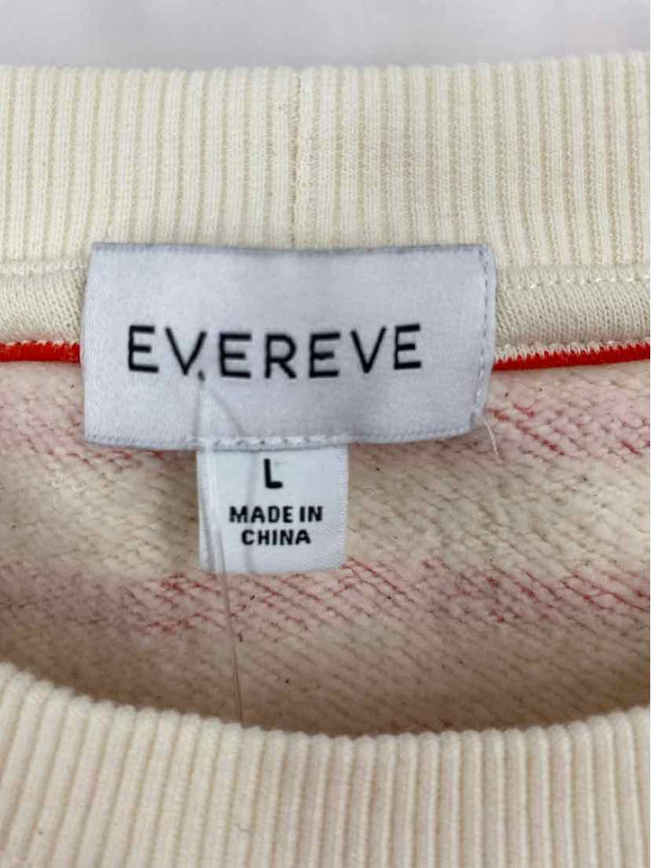 Size L EVEREVE Cream Sweater