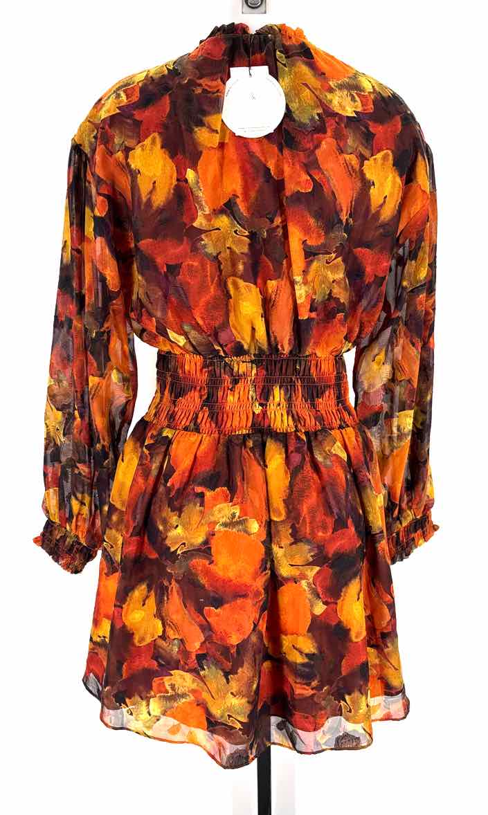 Size M Orange Dress