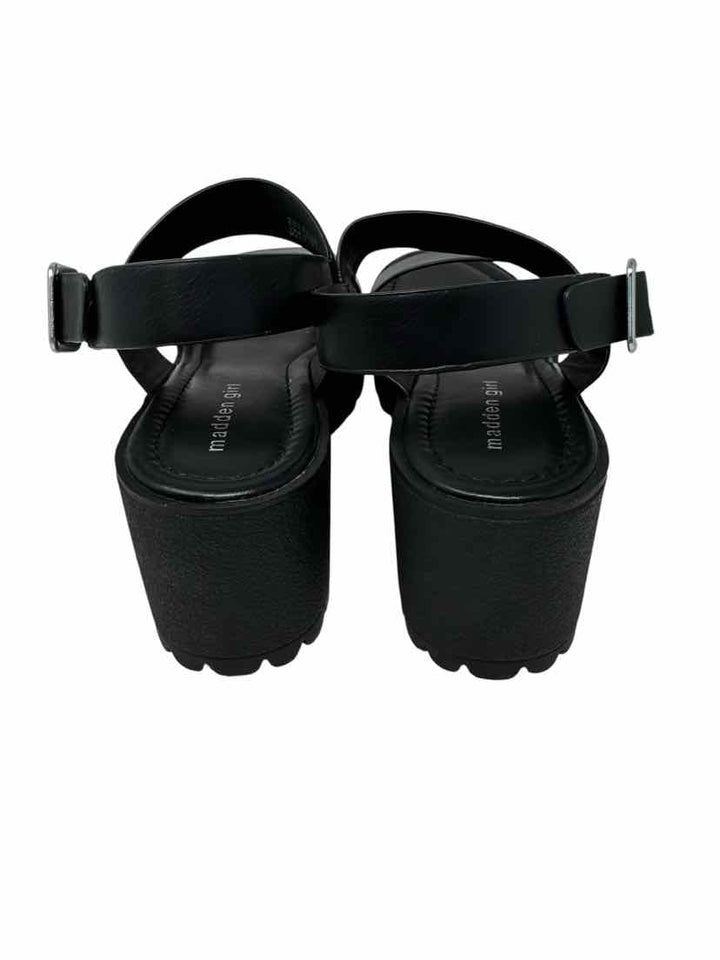 Shoe Size 10 MADDEN GIRL Black Sandals