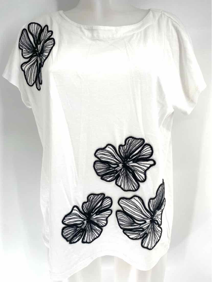 Size M J JILL White Shirt