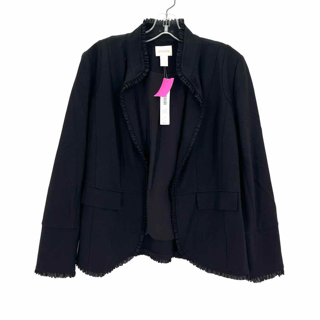 Size M Chico's Black Jacket