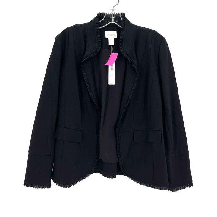 Size M Chico's Black Jacket