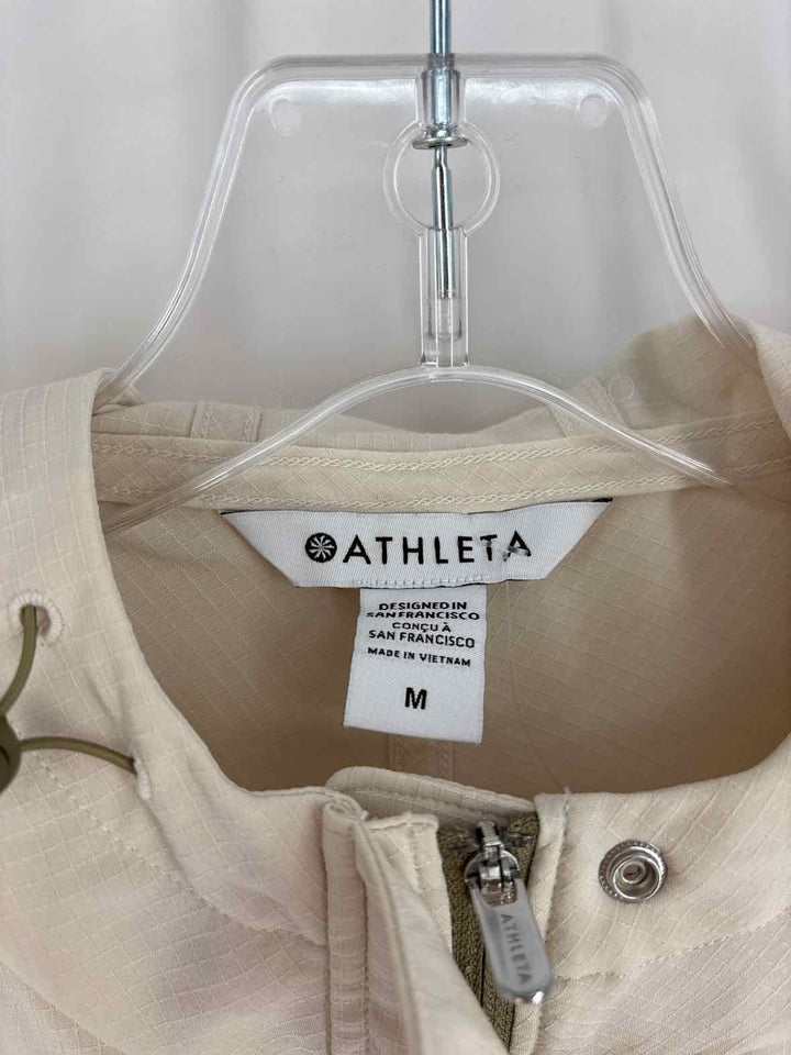 Size M Athleta Cream Jacket