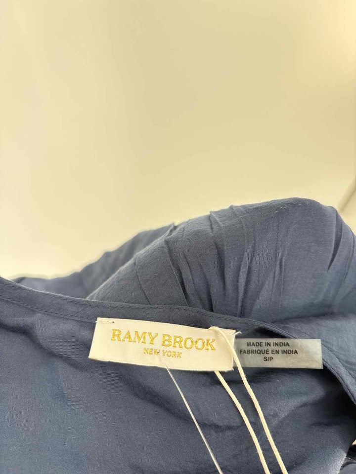 Size S Ramy Brook Navy Shirt