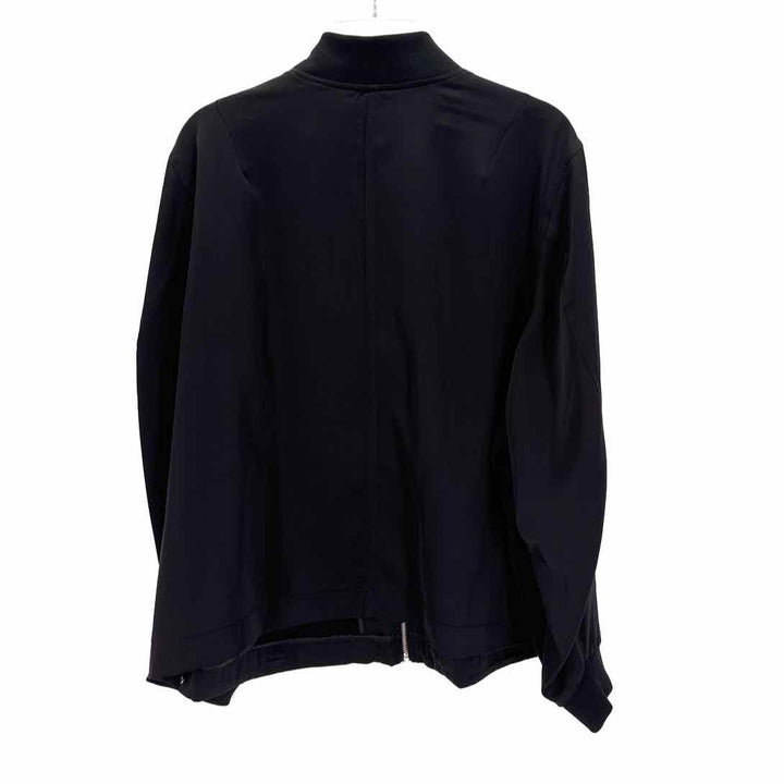 Size 1X Black Satin Jacket