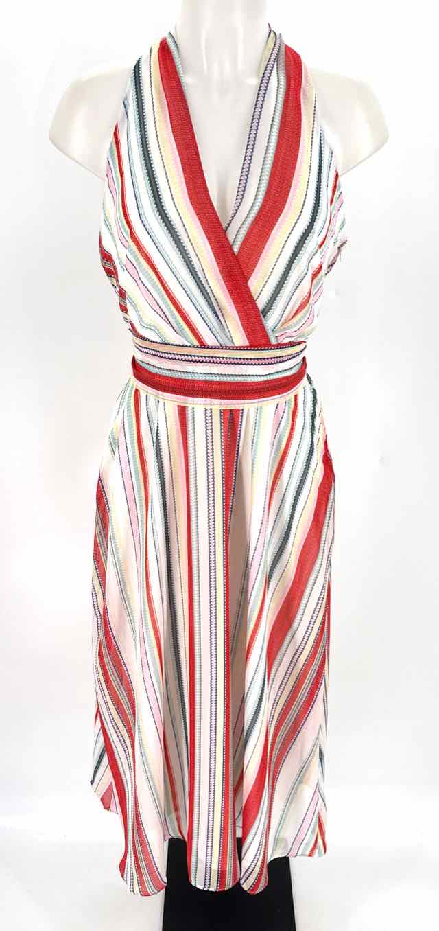 Size 12 LESLIE FAY Multi-Color Dress
