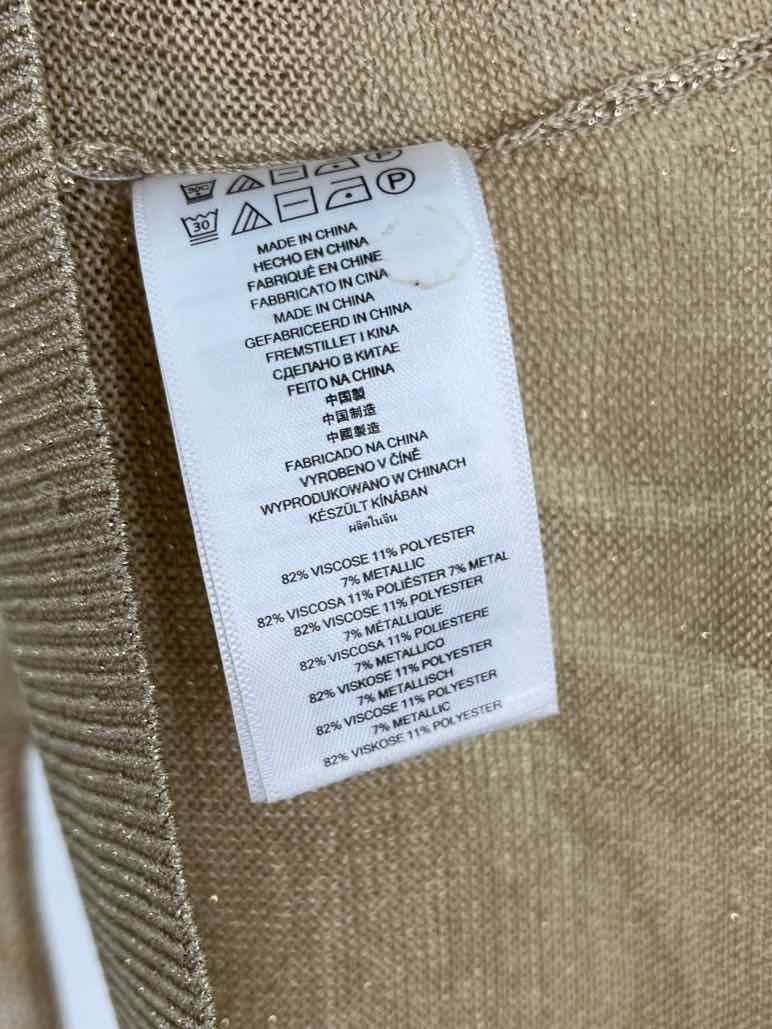 Size S Michael Kors Gold Sweater