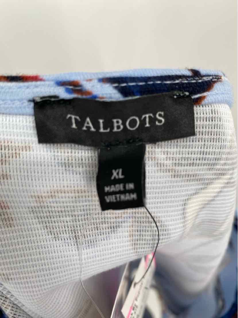 Size XL Talbots Blue Shirt