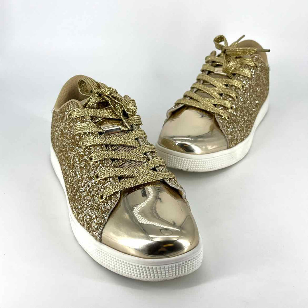 Shoe Size 10 Gold Sneakers