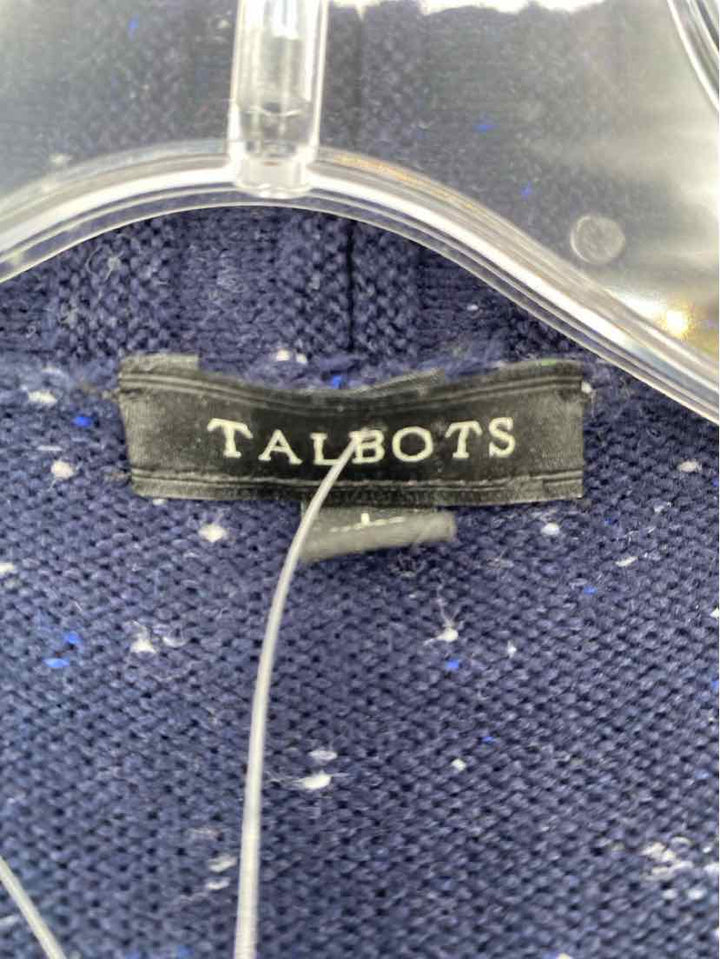 Size L Talbots Navy Sweater