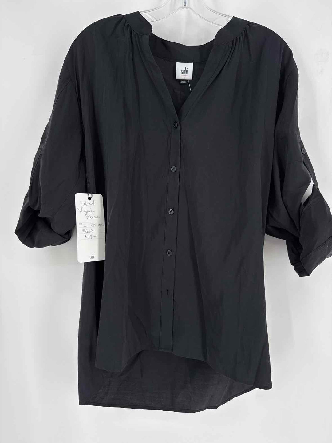 Size L CABI Black Shirt