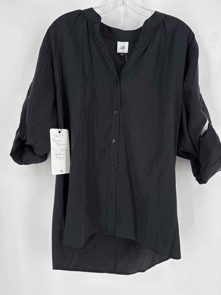 Size L CABI Black Shirt