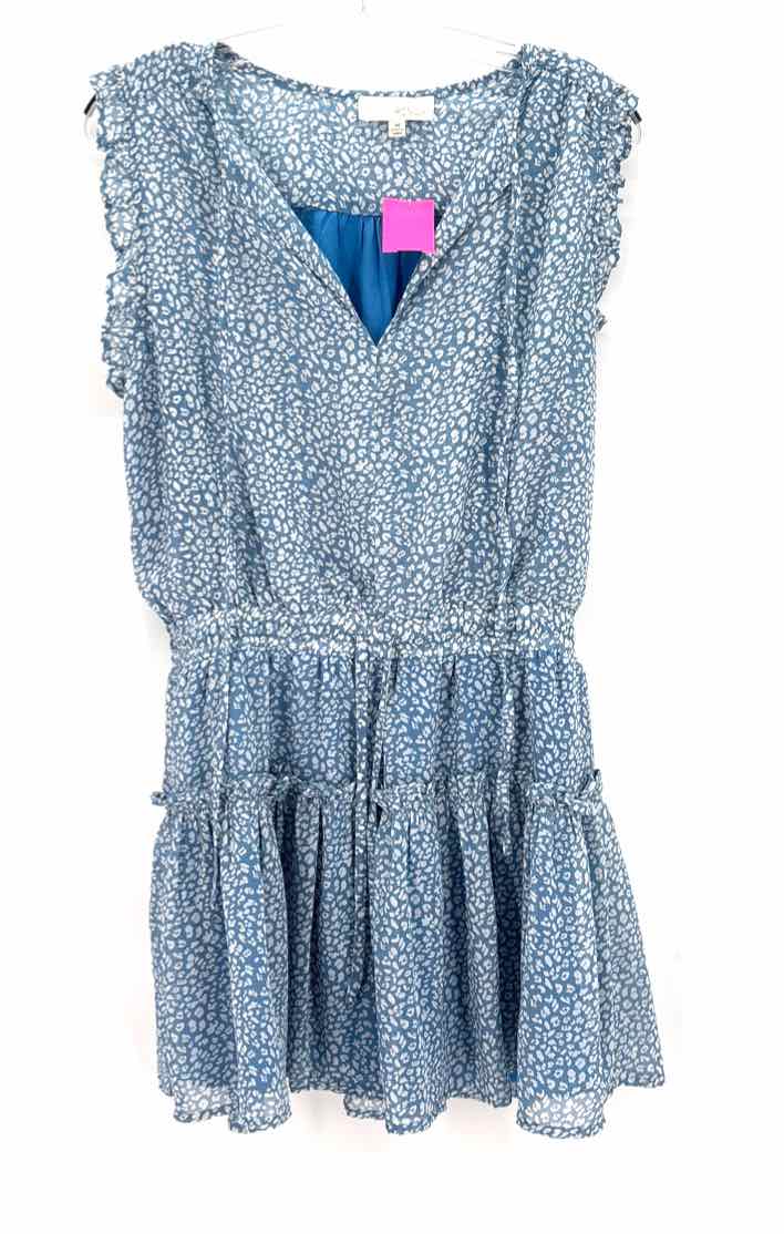 Size M PINCH Blue Print Dress