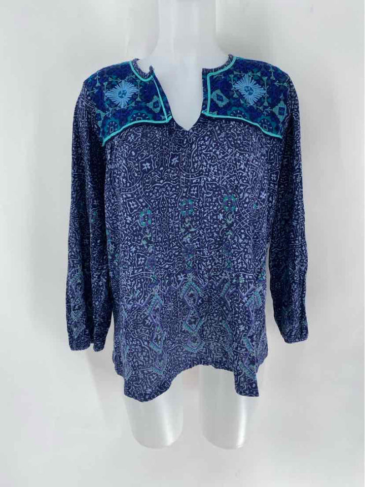Size XL LUCKY Blue Shirt
