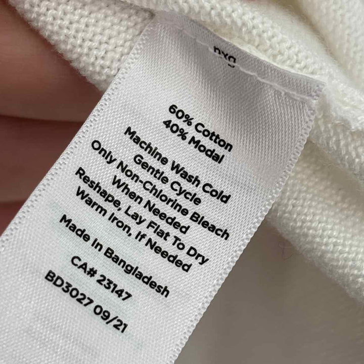 Size L Talbots Cream Sweater
