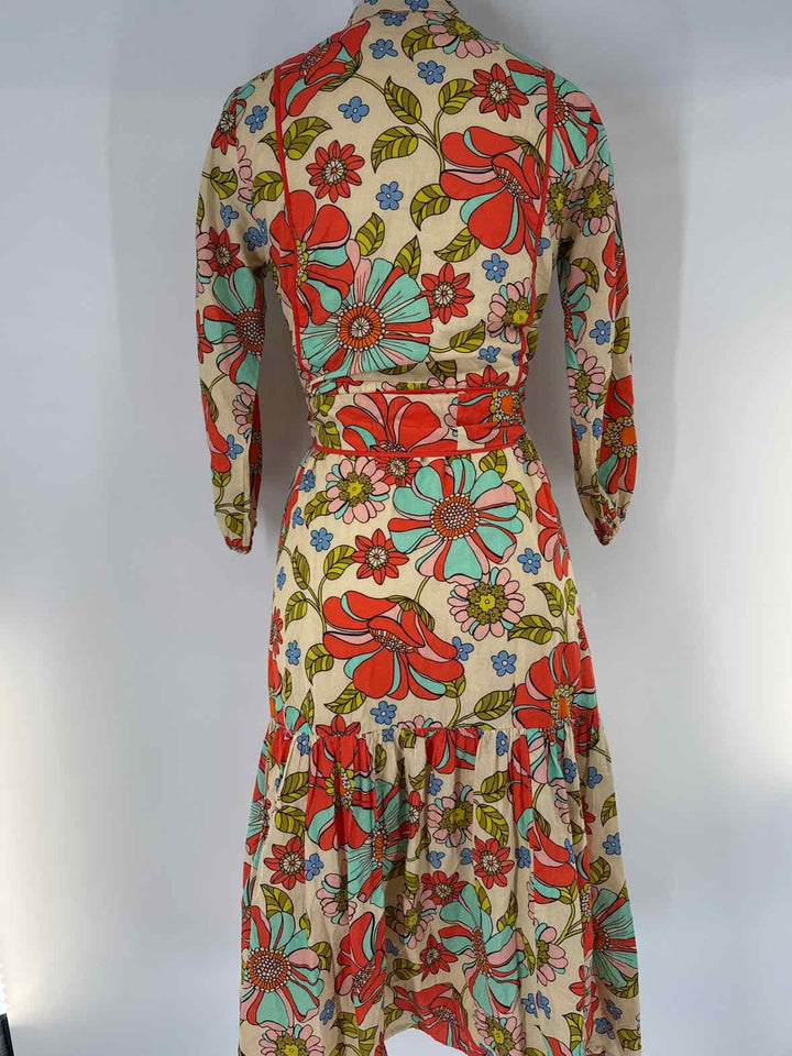 Size XS VICTORIA DUNN Multi-Color Dress
