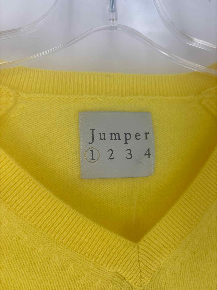 Size XS Yellow Sweater
