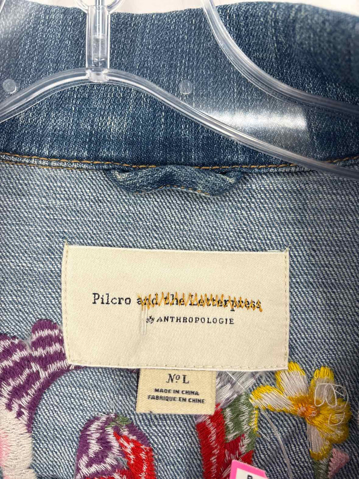 Size L Pilcro & the Letterpress Denim Jacket