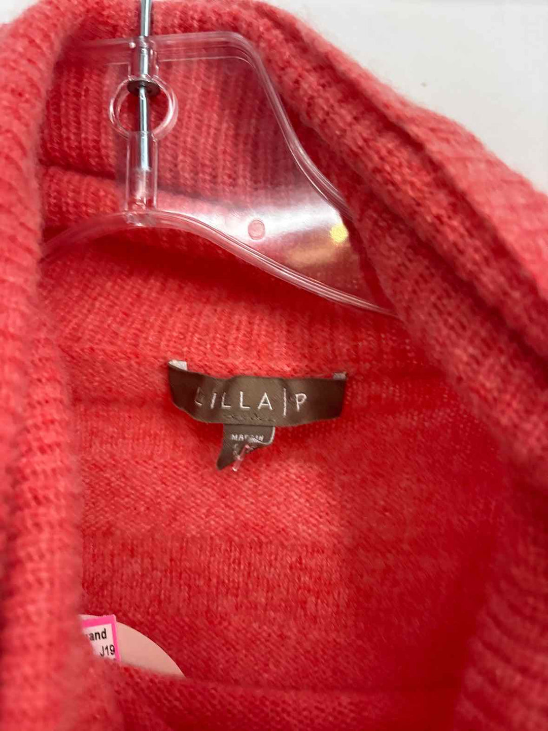 Size XS LILLA P Pink Sweater