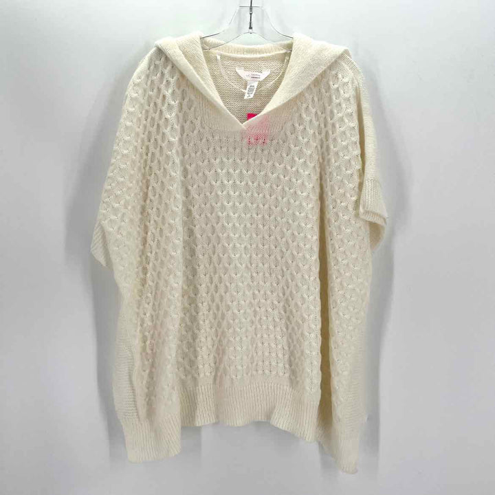 Size One Size LAUREN CONRAD Cream Sweater