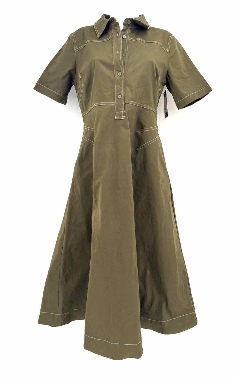 Size L TCEC Green Dress