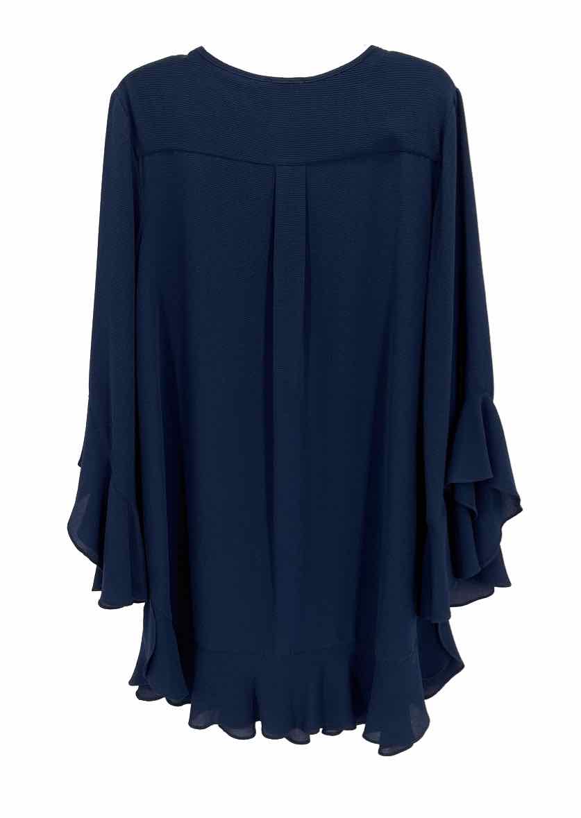 Size L MAX STUDIO Navy Dress