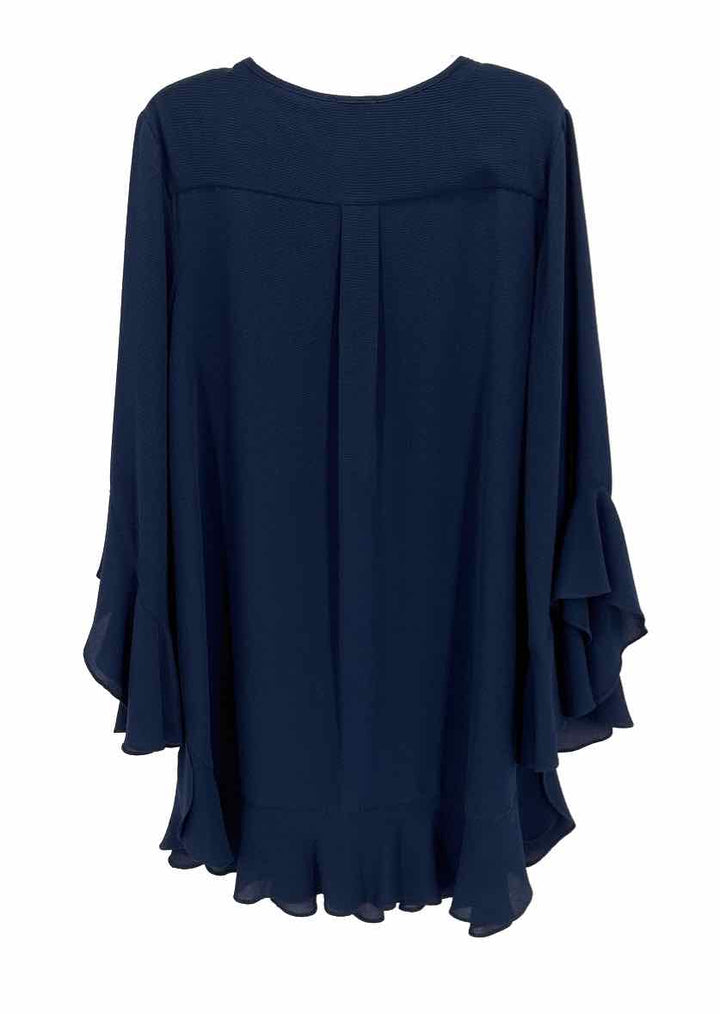 Size L MAX STUDIO Navy Dress