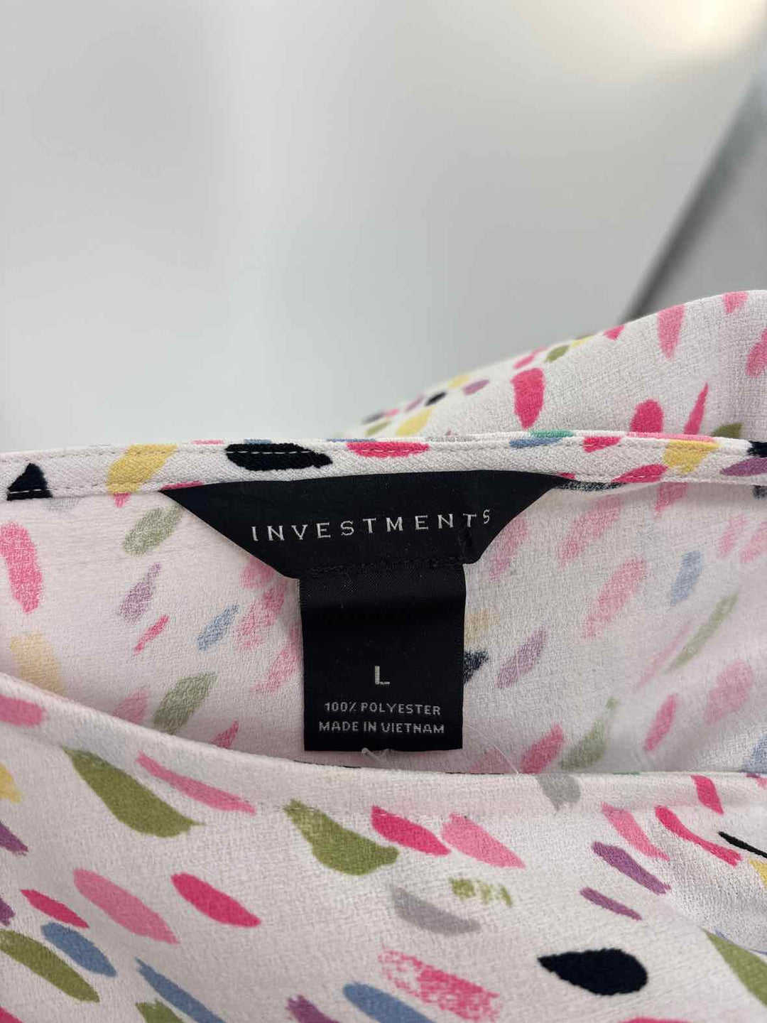 Size L Investments Multi-Color Shirt