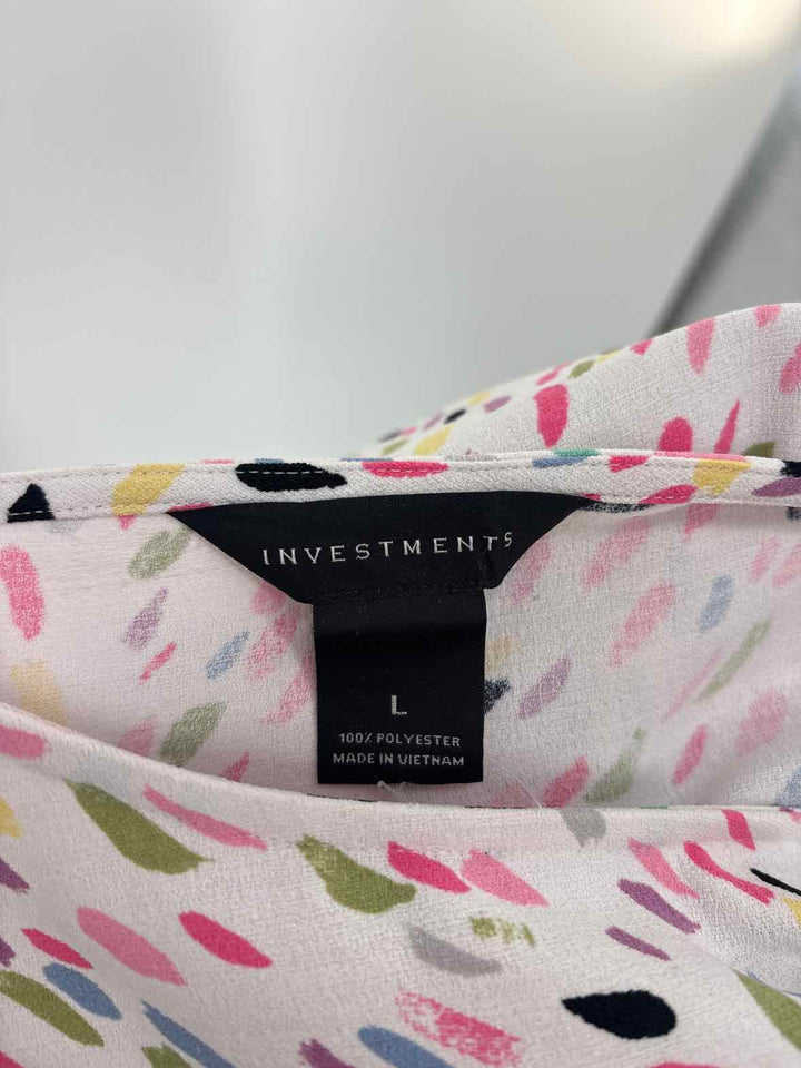 Size L Investments Multi-Color Shirt