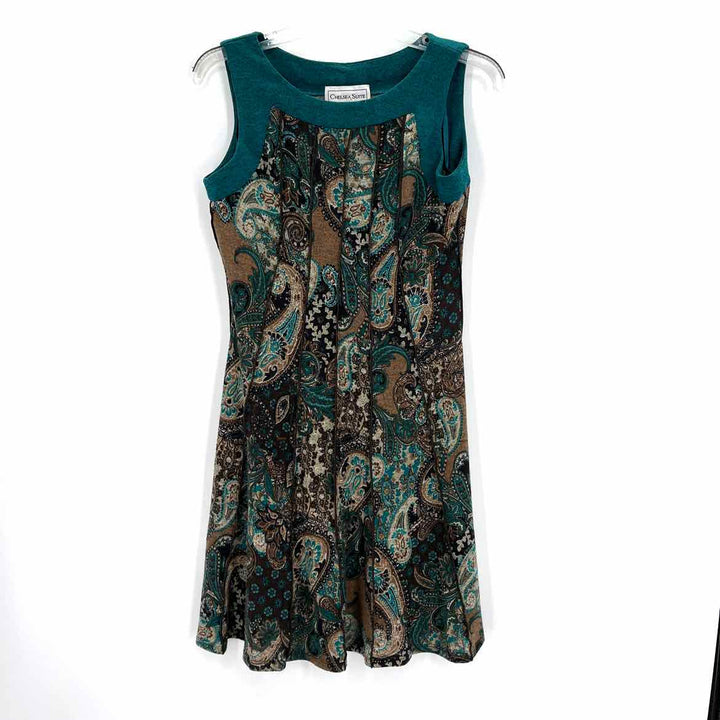 Size 4 Multi-Color Knit Dress