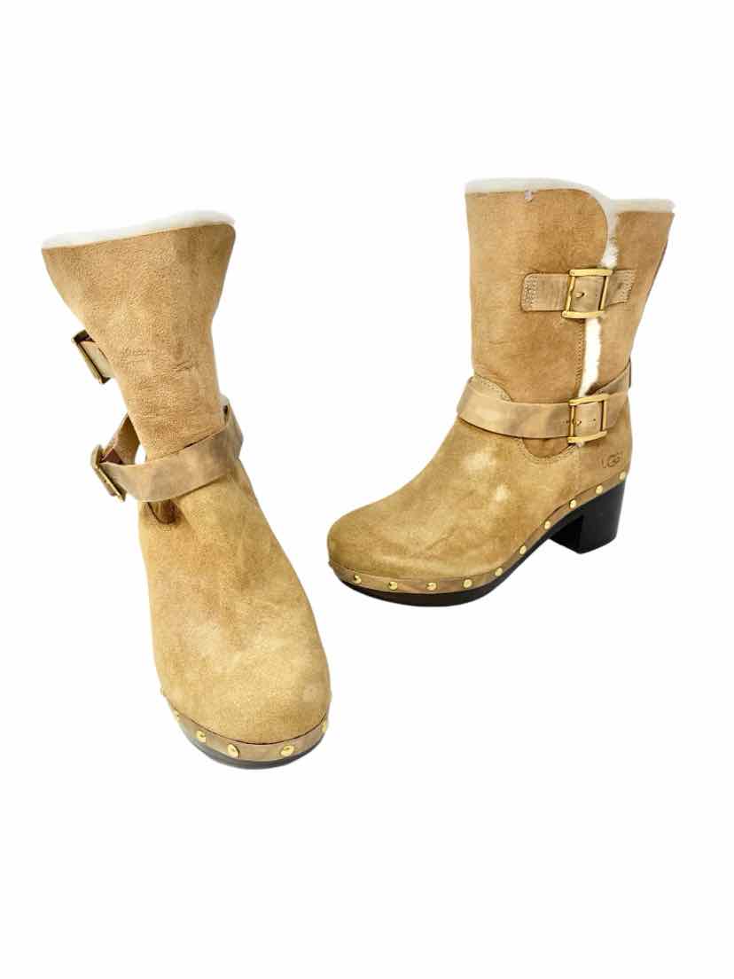 Shoe Size 8 Ugg Tan Suede Boots