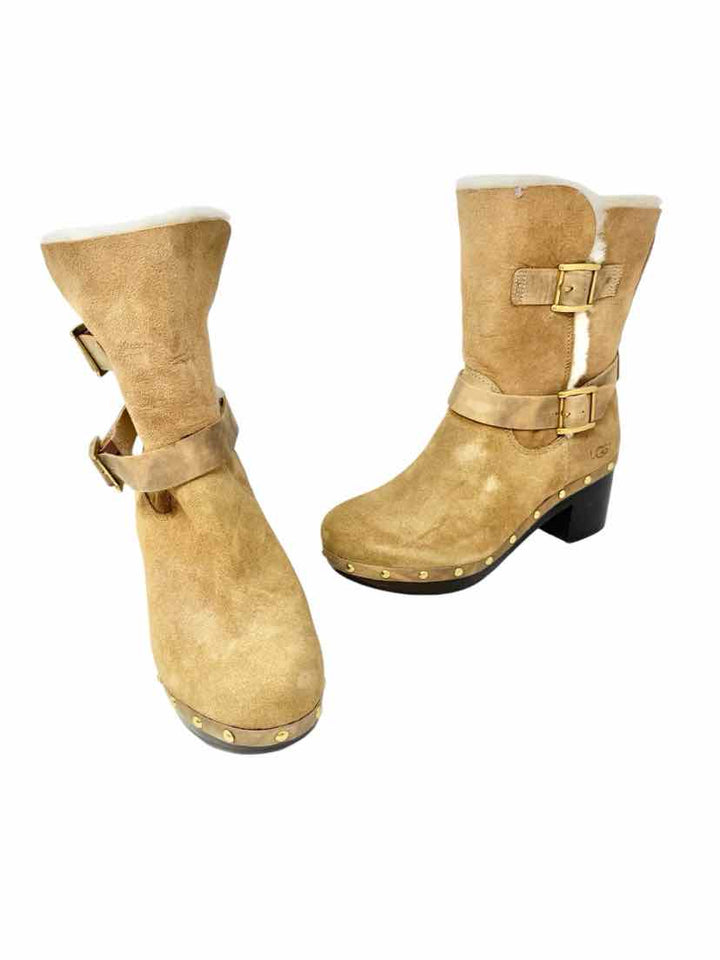 Shoe Size 8 Ugg Tan Suede Boots