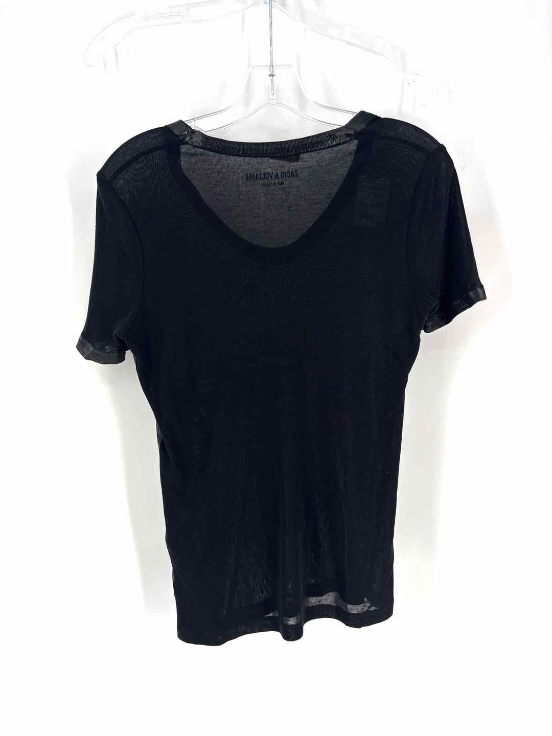 Size S ZADIG & VOLTAIRE DELUXE Black Shirt