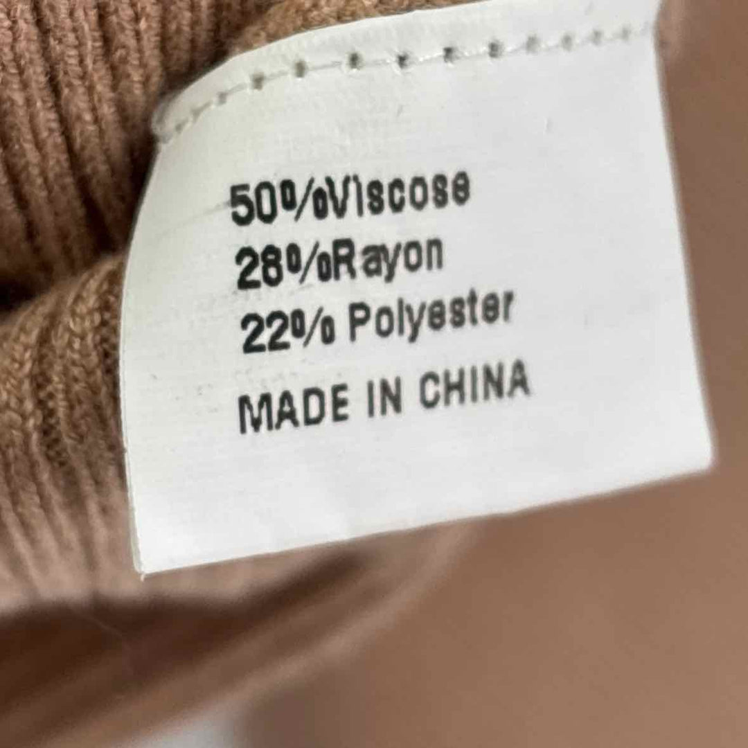 Size M Tan Knit Sweater