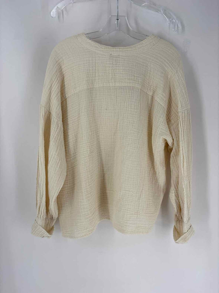 Size M/L Cream Shirt