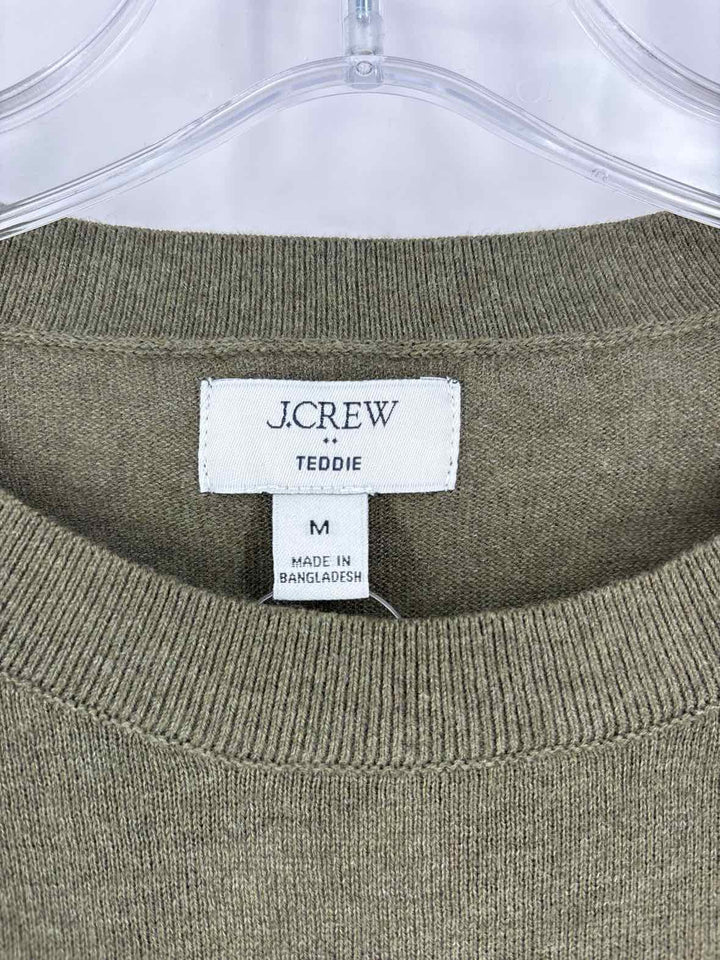 Size M J Crew Olive Sweater