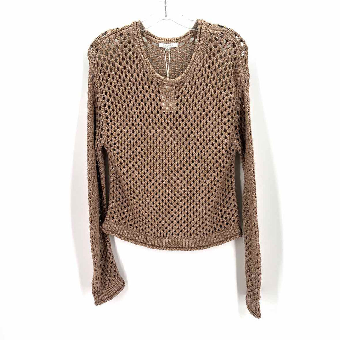 Size S Z SUPPLY Tan Sweater