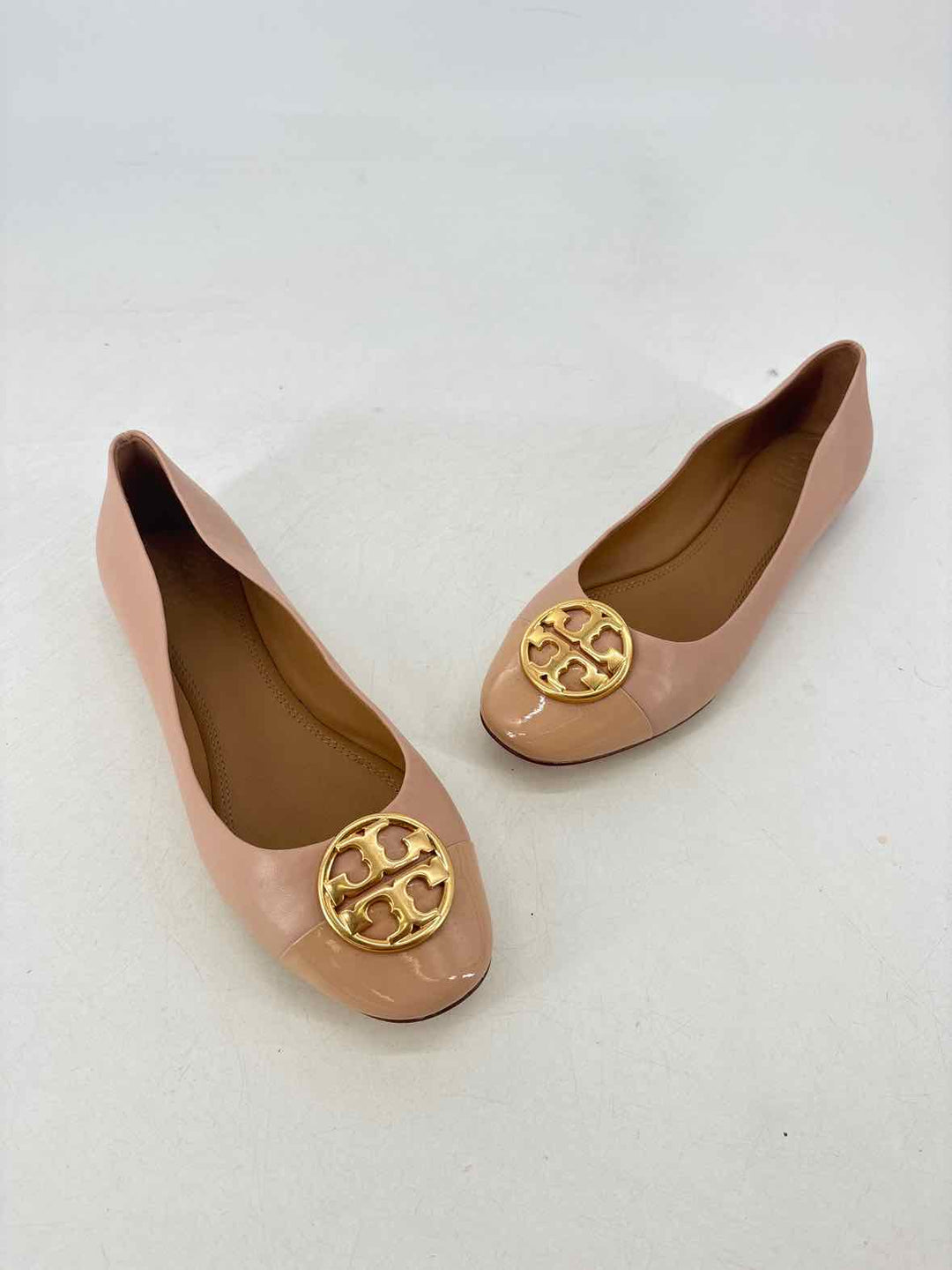 Shoe Size 9.5 Tory Burch Tan Flats