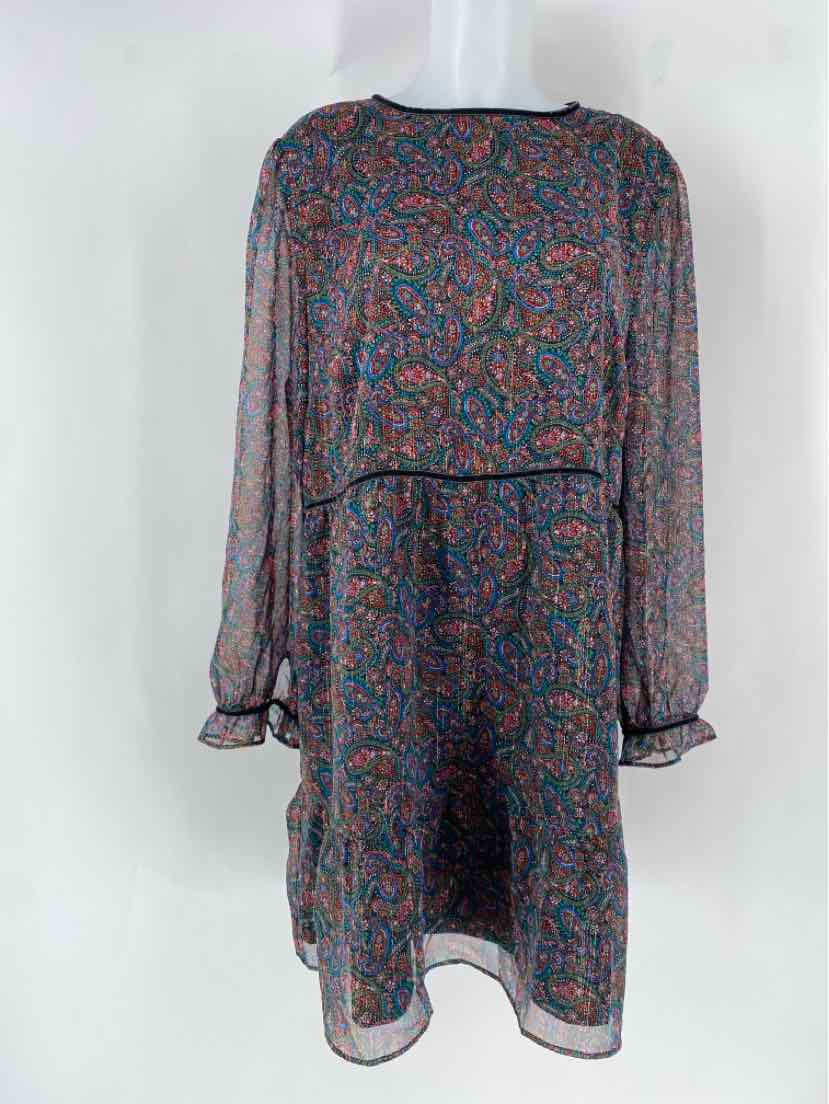 Size XL Ann Taylor Burgundy Dress
