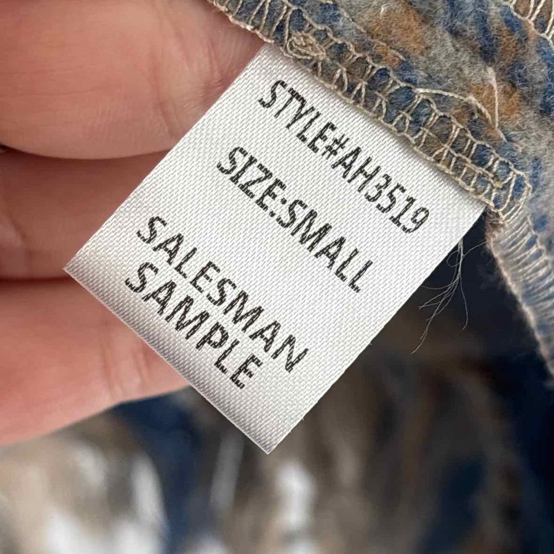 Size S TAN PRINT Jacket