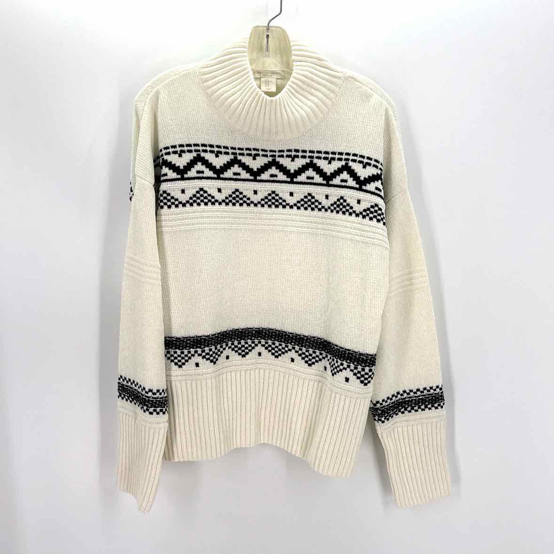 Size XL Christian Siriano Cream Knit Sweater