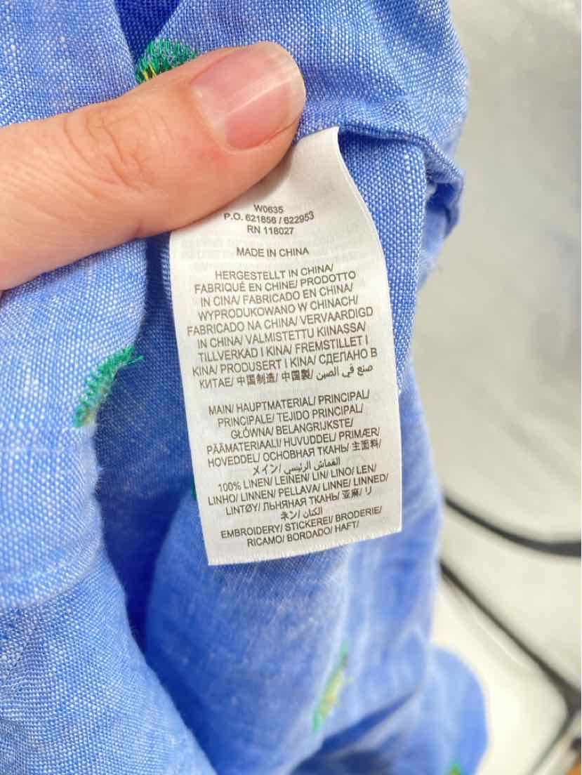 Size 10 Boden Blue Shirt