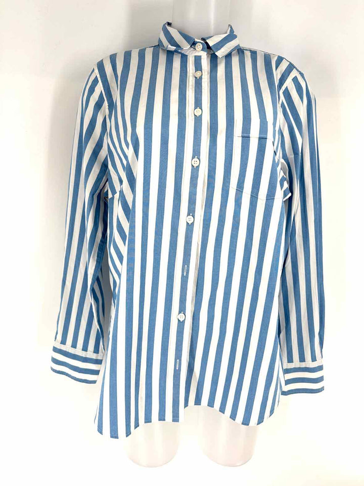 Size XL J Crew Blue Shirt
